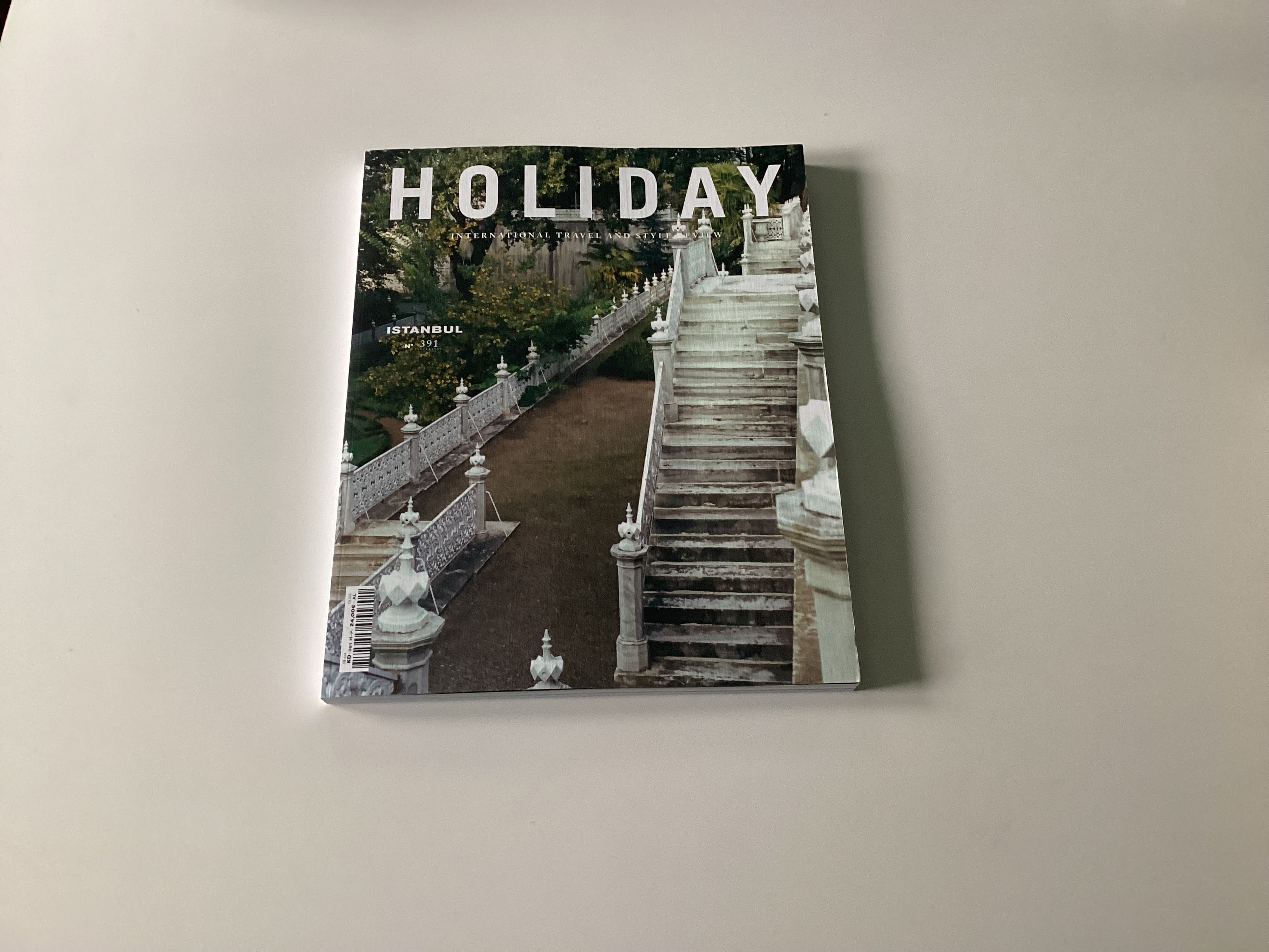 Holiday magazine 391 Istanbul issue