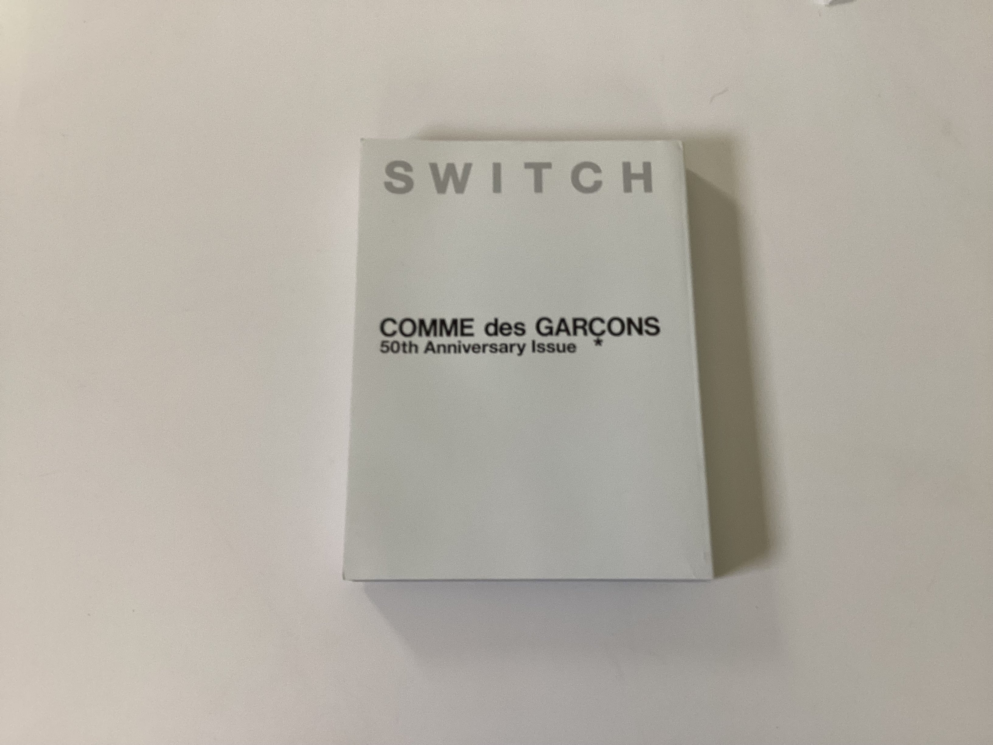 Switch magazine COMME des GARÇONS 50th Anniversary issue – B_KS@